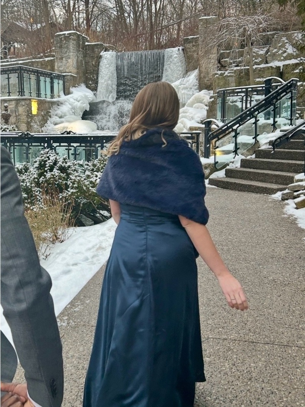 Faux fur stole/bolero shawl - Picture 13 of 14